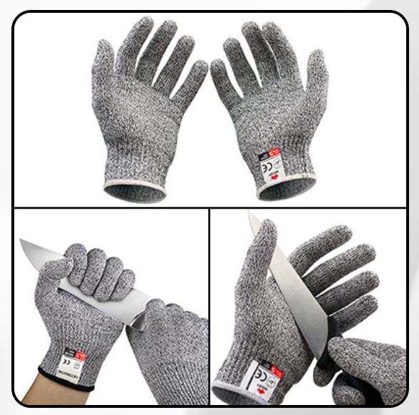 Перчатки с защитным покрытием Cut Resistant Gloves