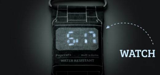 Бумажные часы Fun Paper Watch